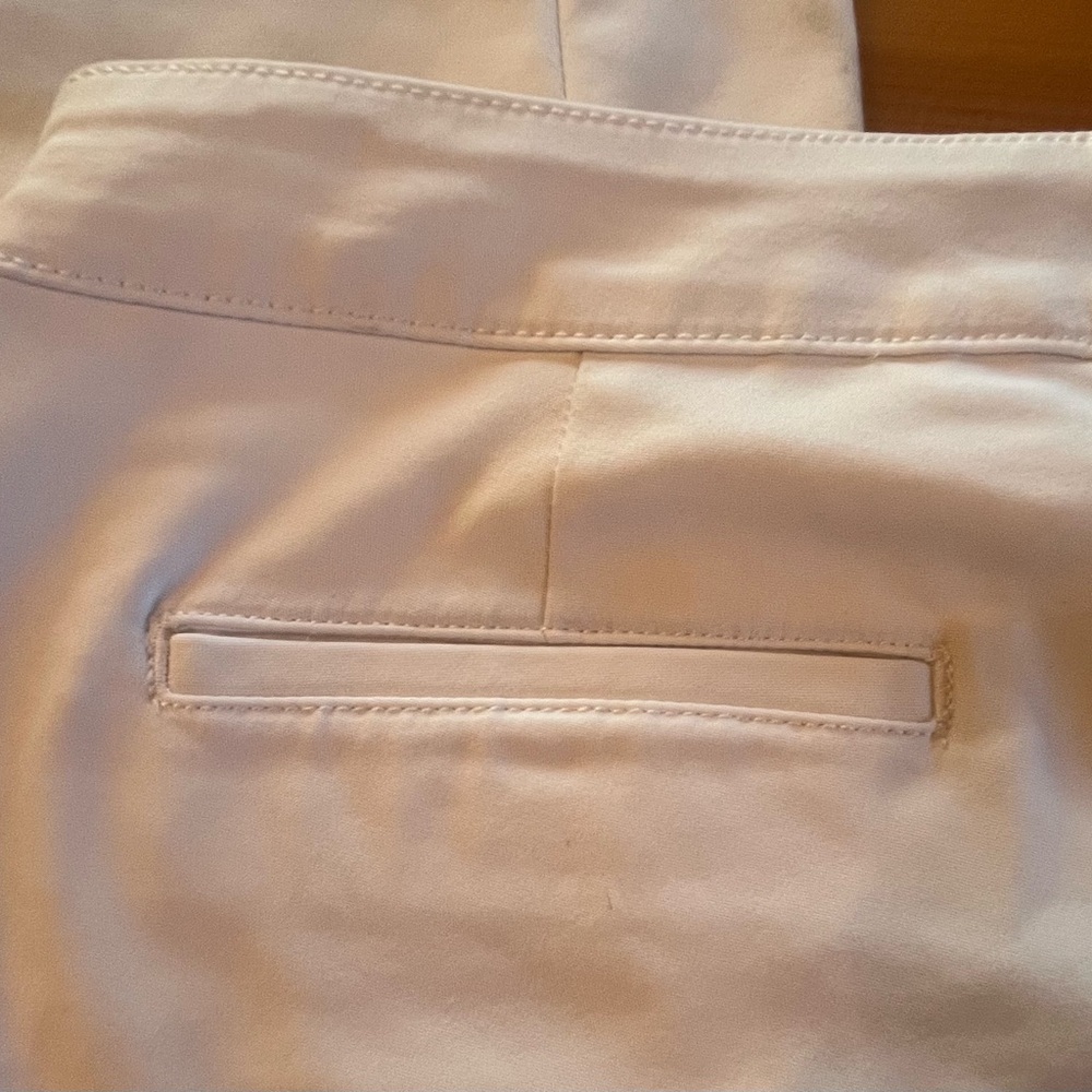 Chaps white cotton pants slim fit - Picture 3 of 6
